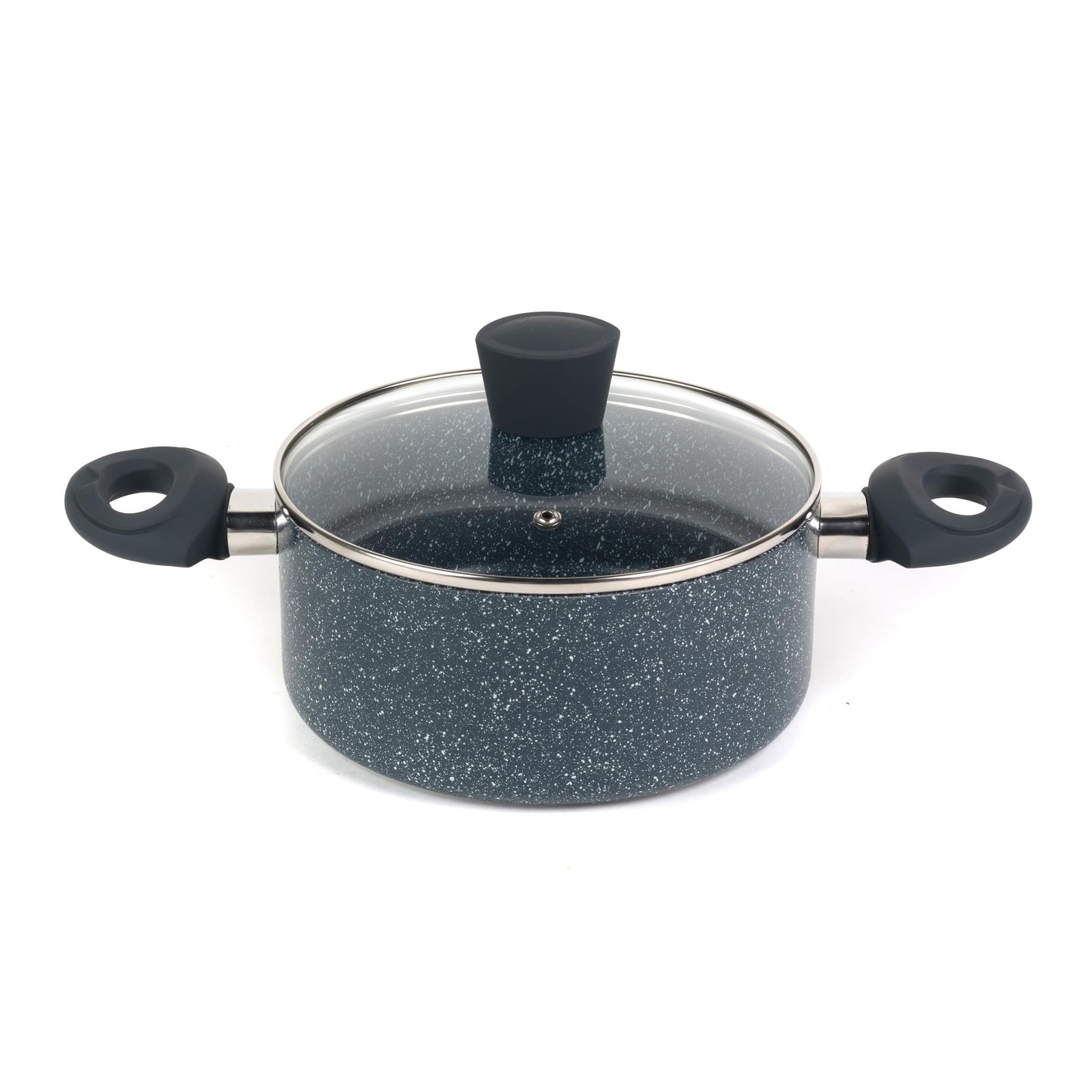 Nightfall Stone Kochtopf mit Glasdeckel RH00848EU, 2.5 Liter