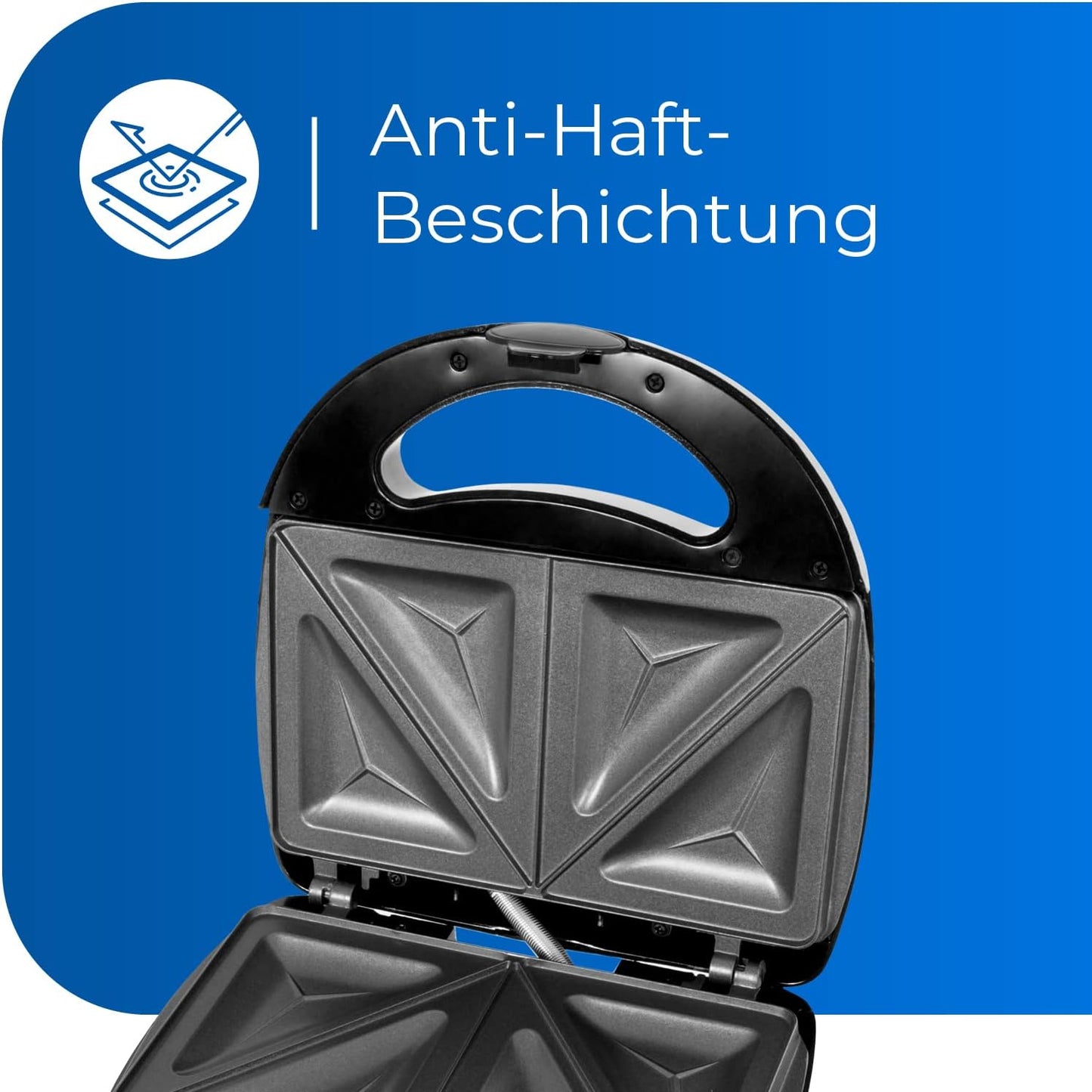 Sandwichtoaster ST 3101, Black