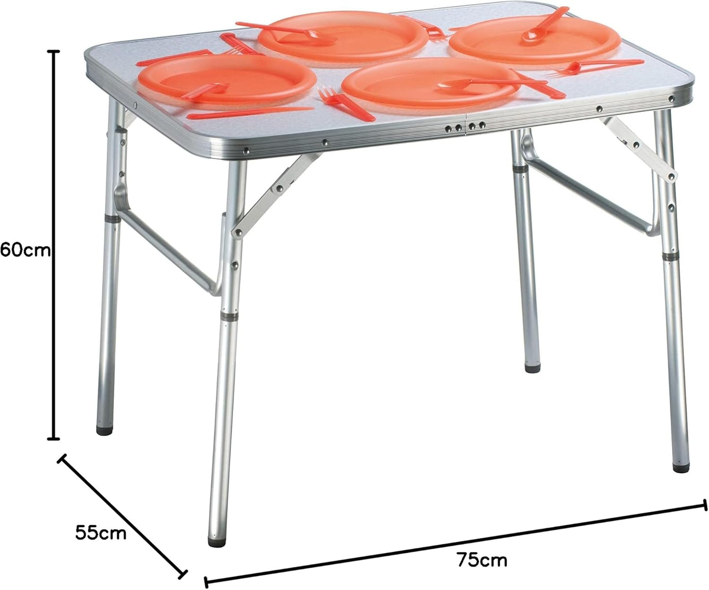 Höhenverstellbarer Klapptisch