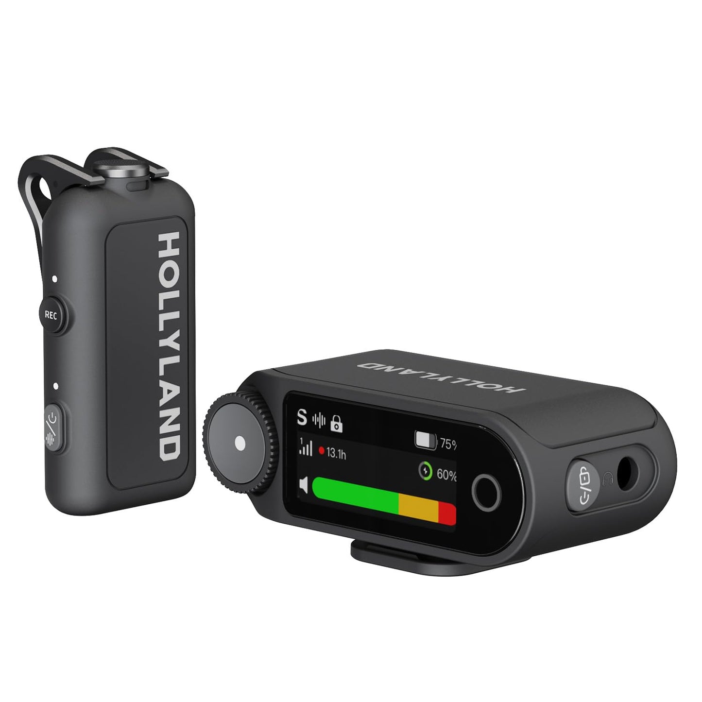 Lark Max 2 Kabelloses Lavalier Mikrofon, Solo-Gray (1 TX + 1 Camera RX)
