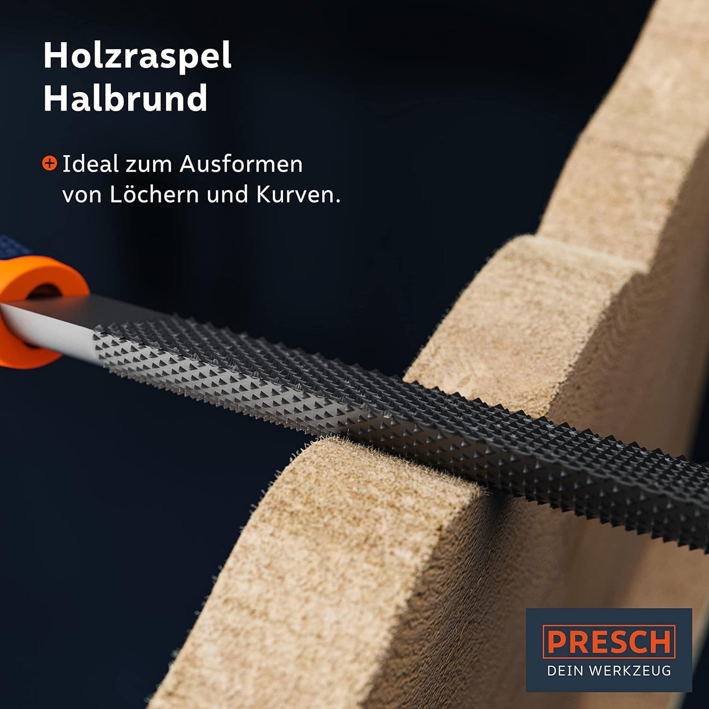 Holzraspel-Set 10162, Holzraspel Set 3 tlg. inkl. Tasche