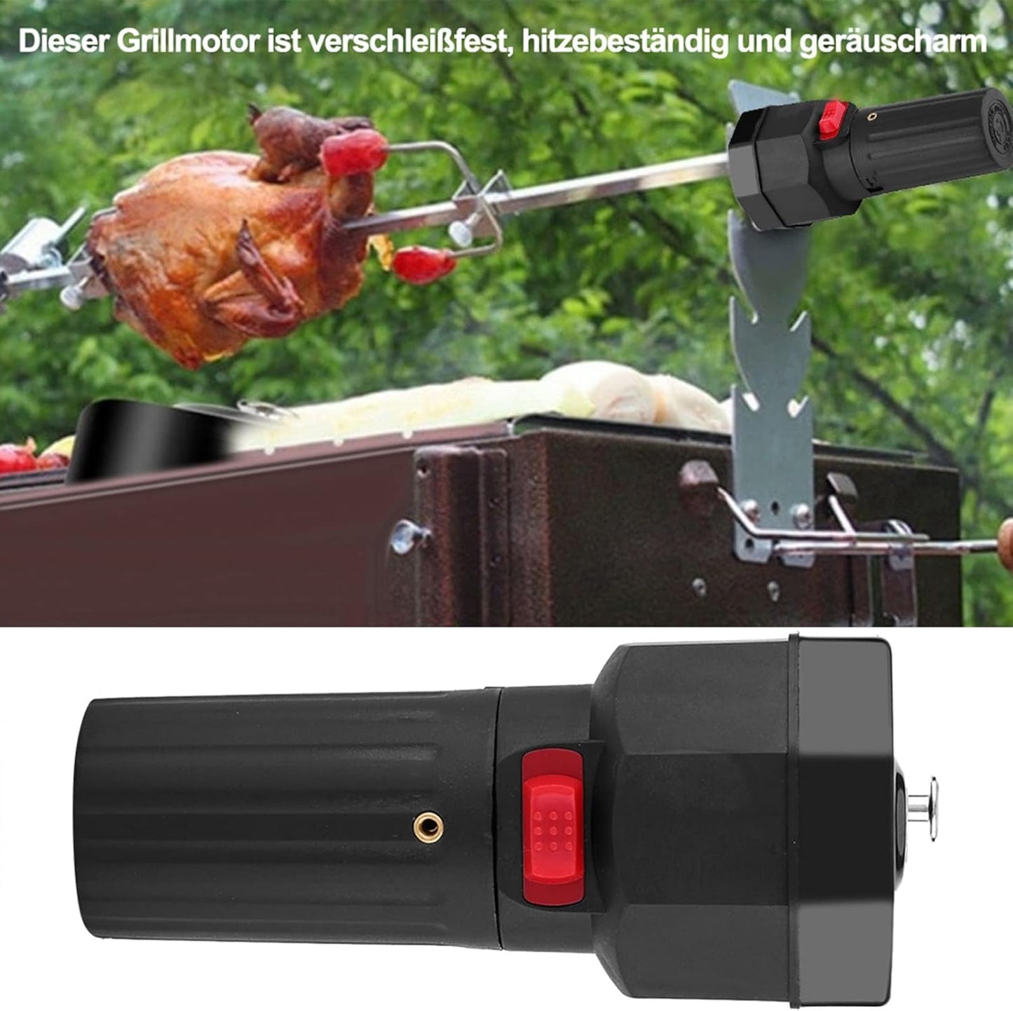 BBQ Grill-Braten-Motor, batteriebetrieben