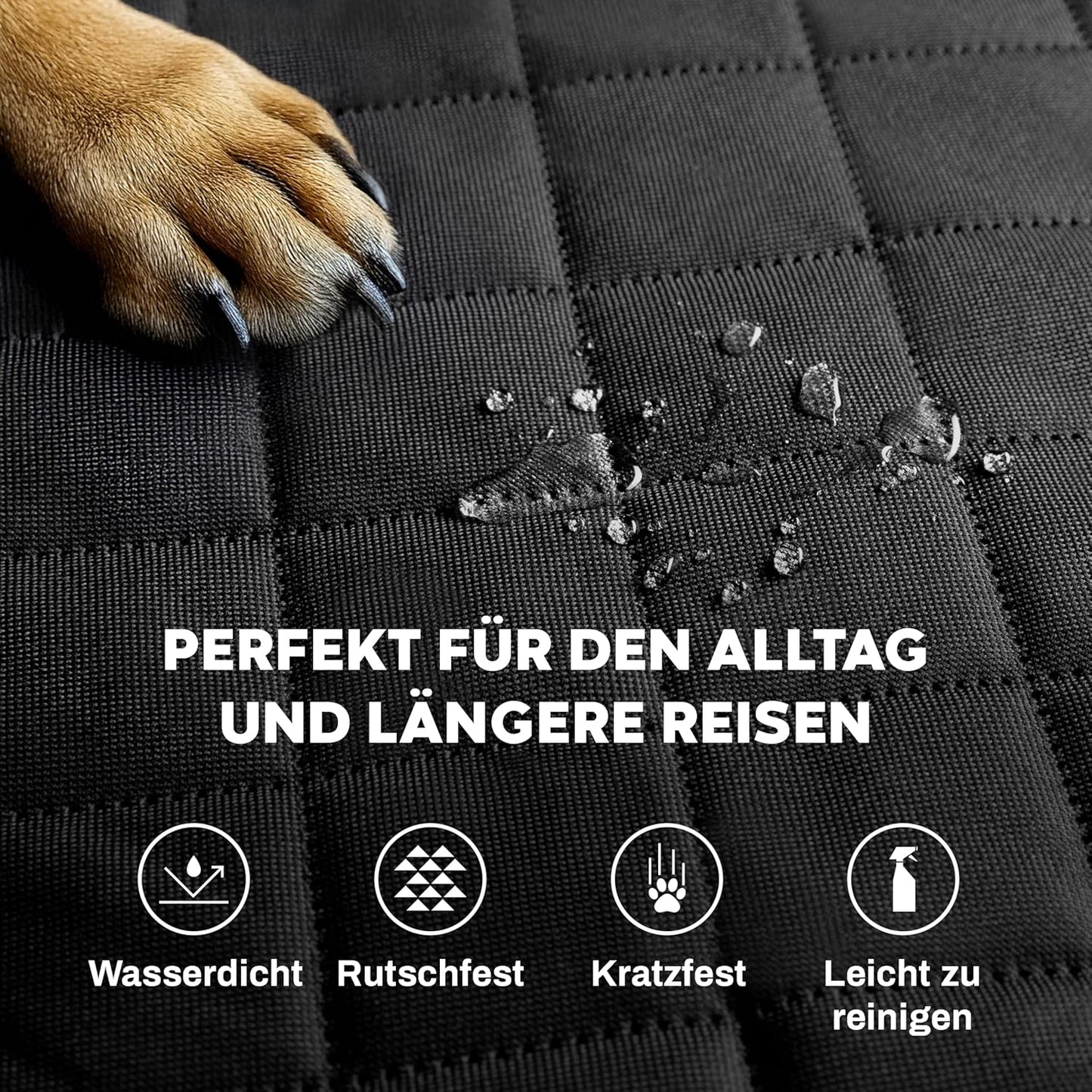 Wasserdichter Kofferraumschutz für Hunde