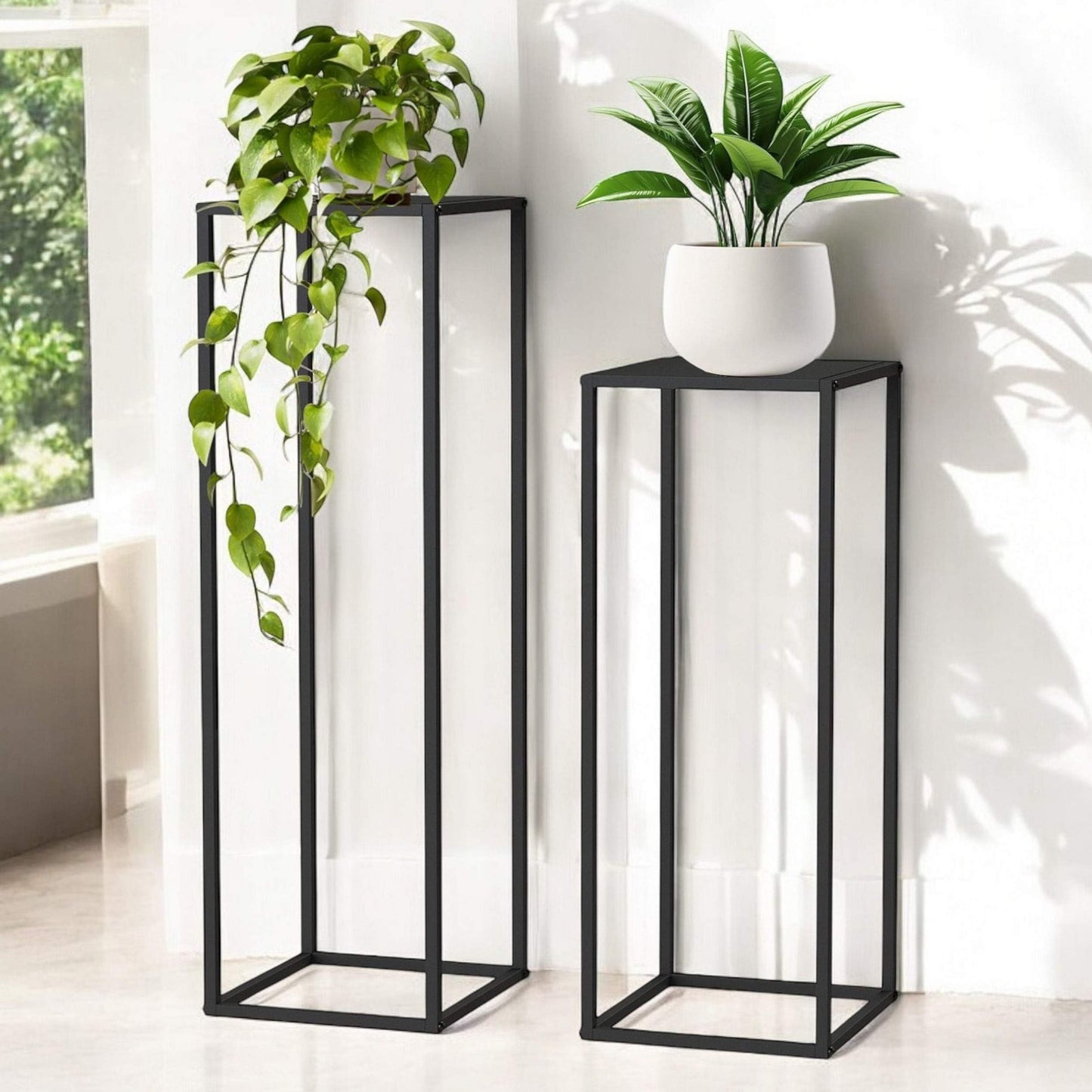 2er-Set Pflanzenständer, 80 cm und 100 cm (2 Stück)