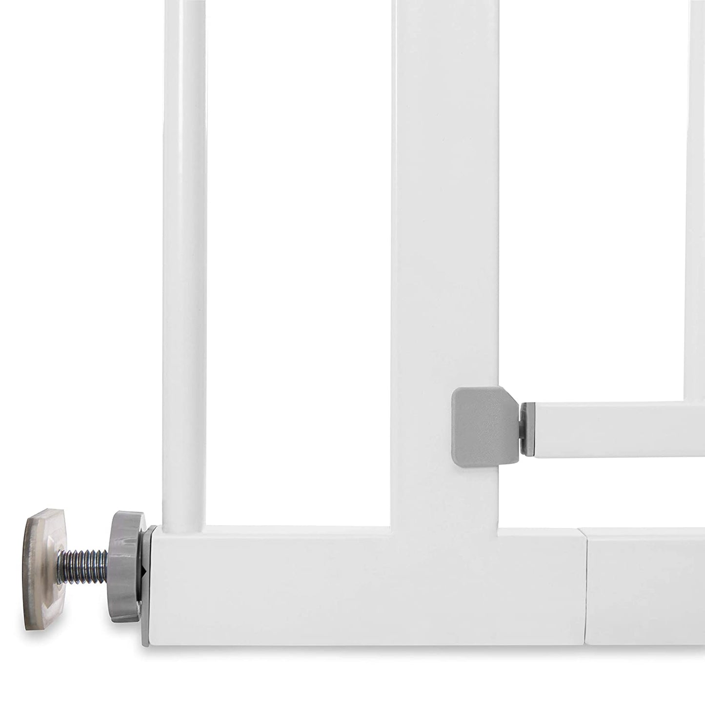 Tuerschutzgitter 96-101cm, weiss, 96 - 101 cm