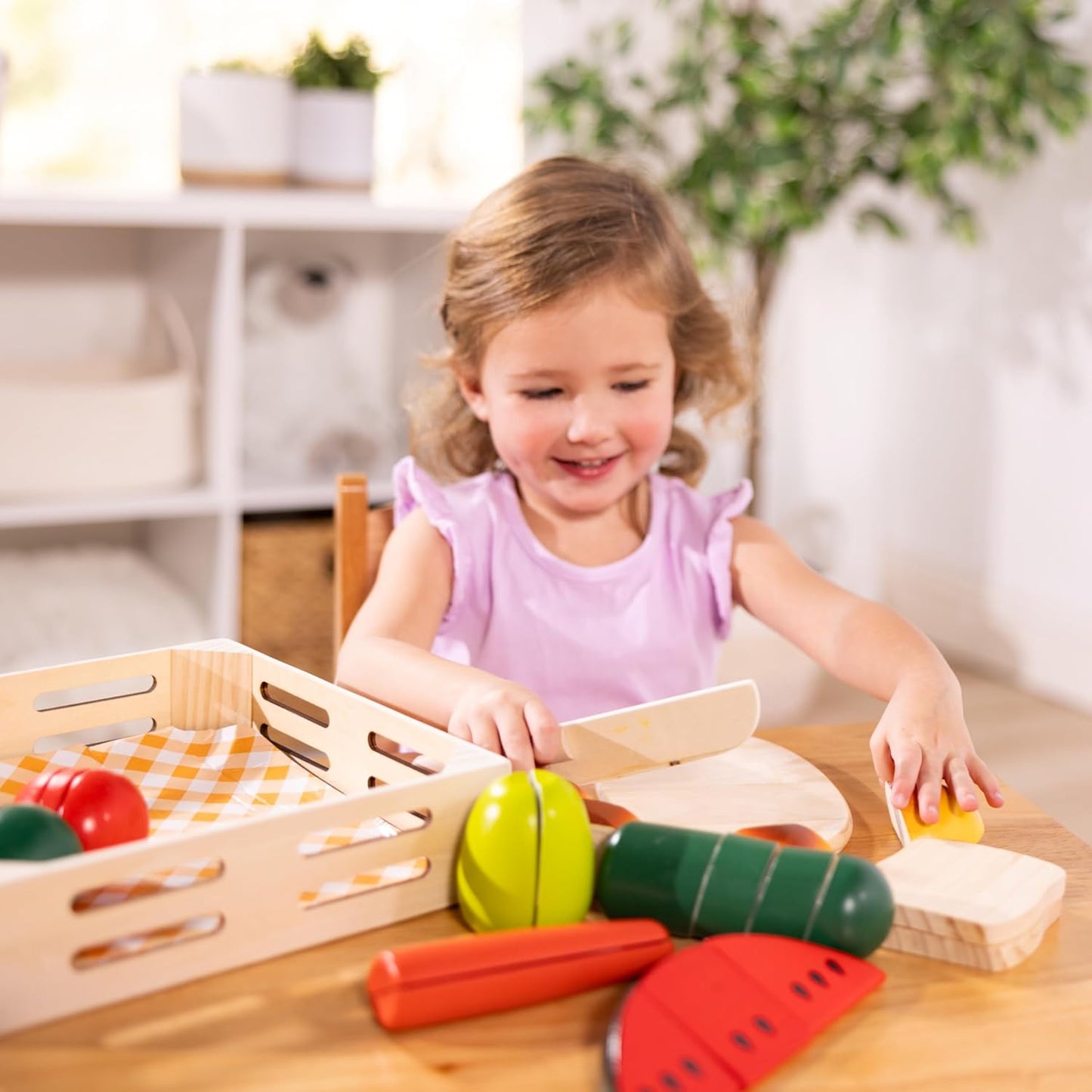 Schneidespielzeug für Kinder, Essen schneiden