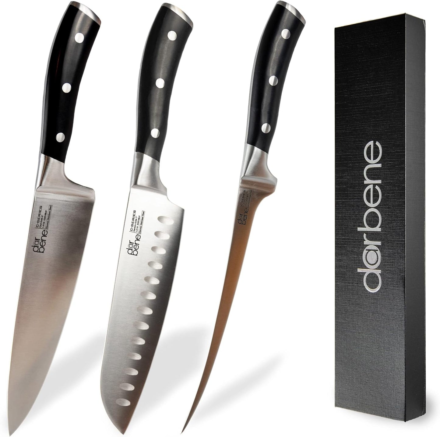 3-teiliges Messerset, C-3er Set