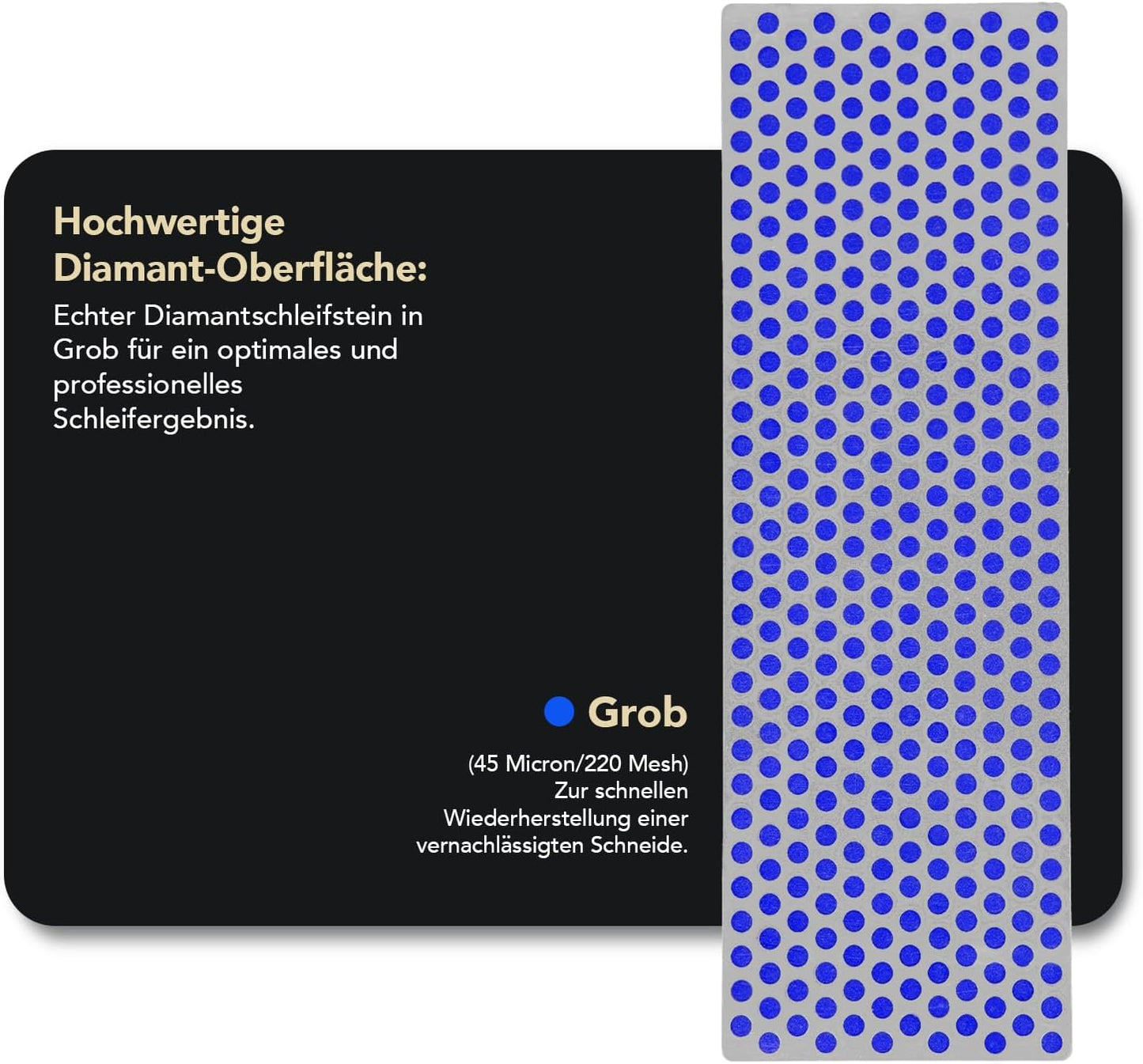 Schleifstein, 15.2 cm / 6 Zoll Grob