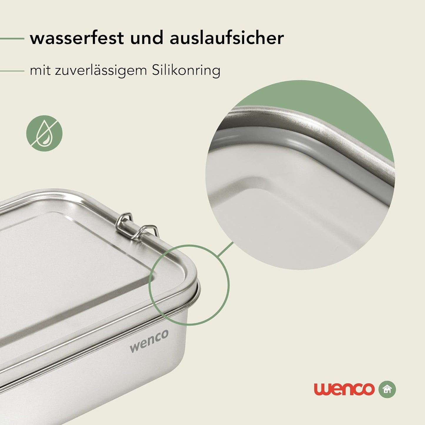 Lunchbox mit 2 Fächern, 1500ml
