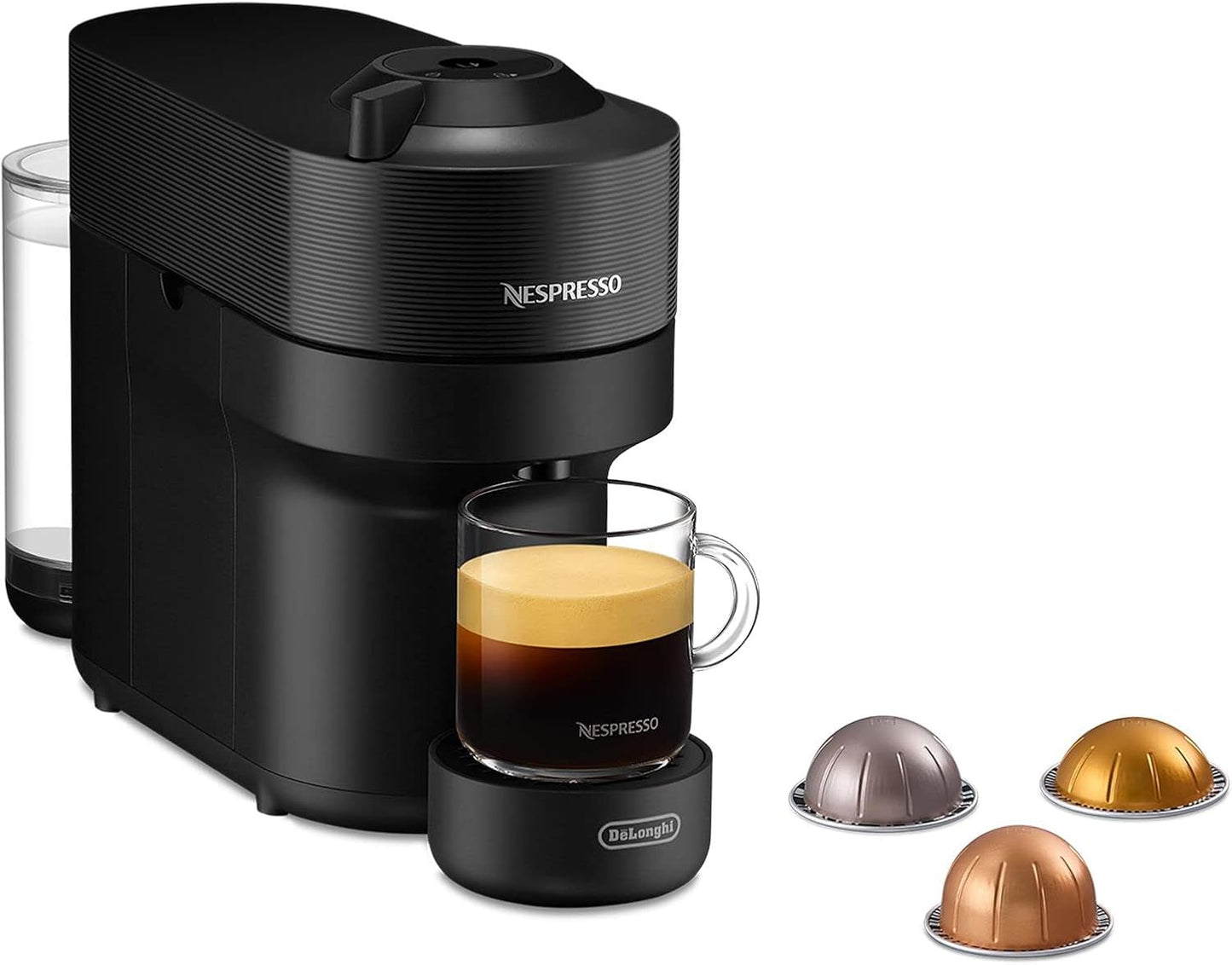 Kaffeekapselmaschine Vertuo Pop, Ohne Aeroccino ; Liquorice Black