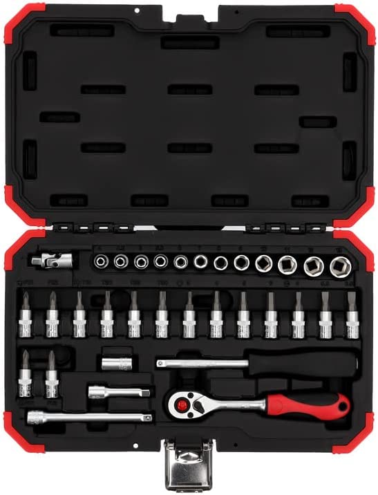 Red Steckschlüssel-Satz 1/4", 33-teilig, 1/4 Zoll 33-teilig