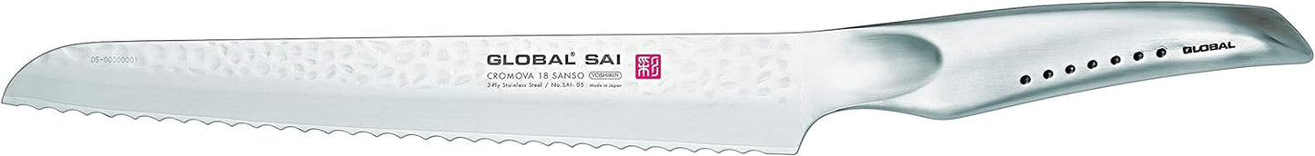 SAI05 Brotmesser, 9" Silber