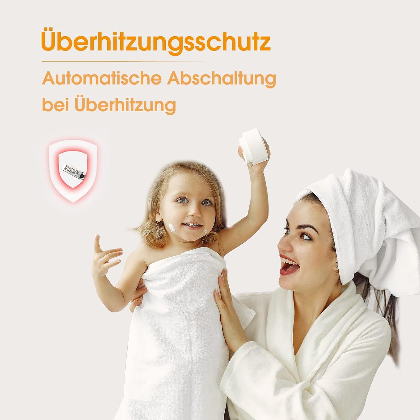 Infrarot Spiegelheizung, 450W