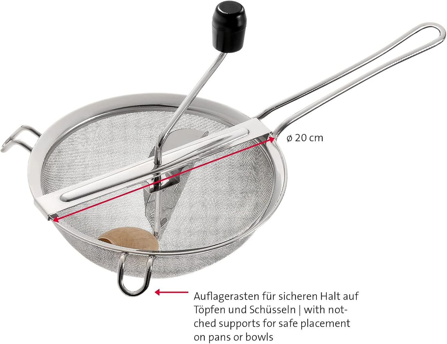 Einkoch-Set, Silver/Black