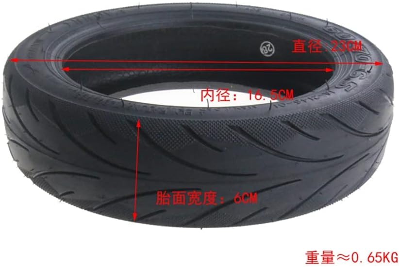 Tubeless Reifen für Segway Ninebot G30 Max Elektroroller, 1 Stück