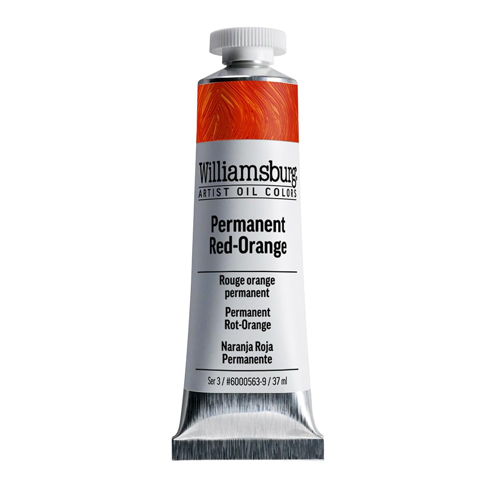 Ölfarbe Rotorange, 37 ml, 37 Ml Tube Permanent Red Orange