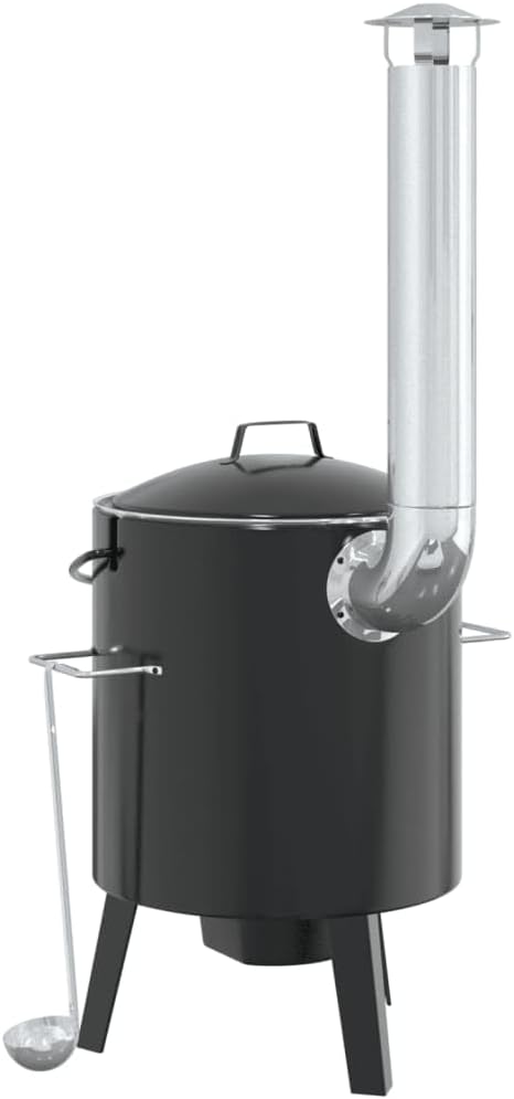 Gulaschkanone mit Rauchabzug