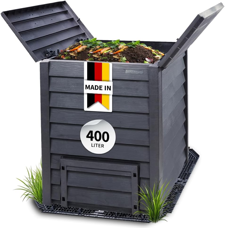Thermo-Wood Komposter mit Bodengitter, 400 Liter, 400 L inkl. Bodengitter