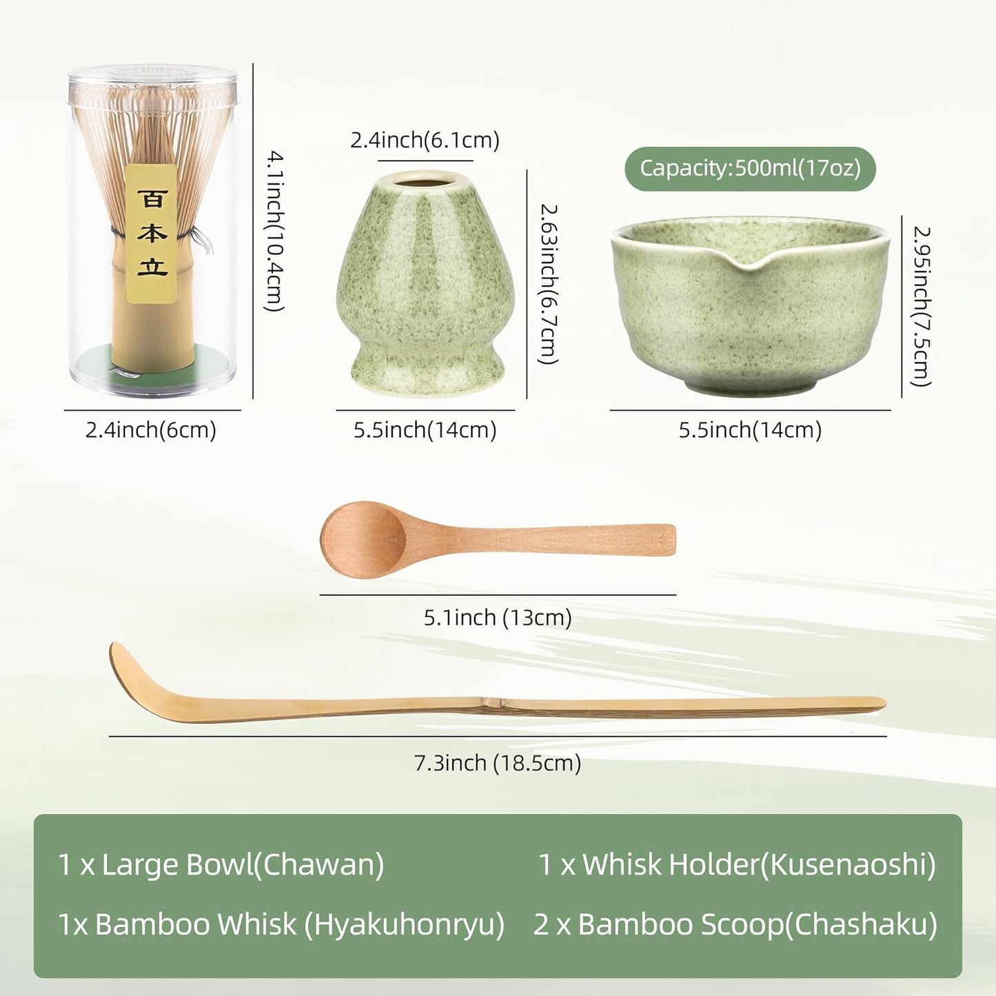 Matcha Set, Green