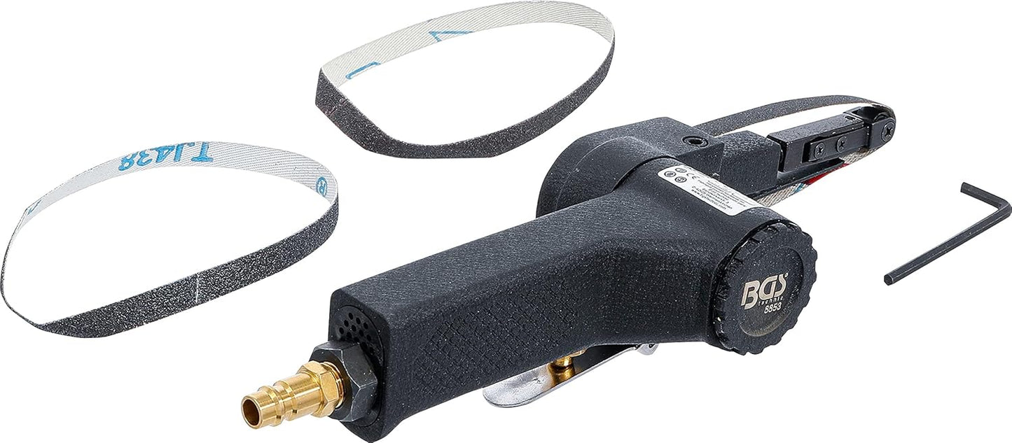 Druckluft-Bandschleifer für 10 mm Schleifbänder, Bandschleifer ; Single