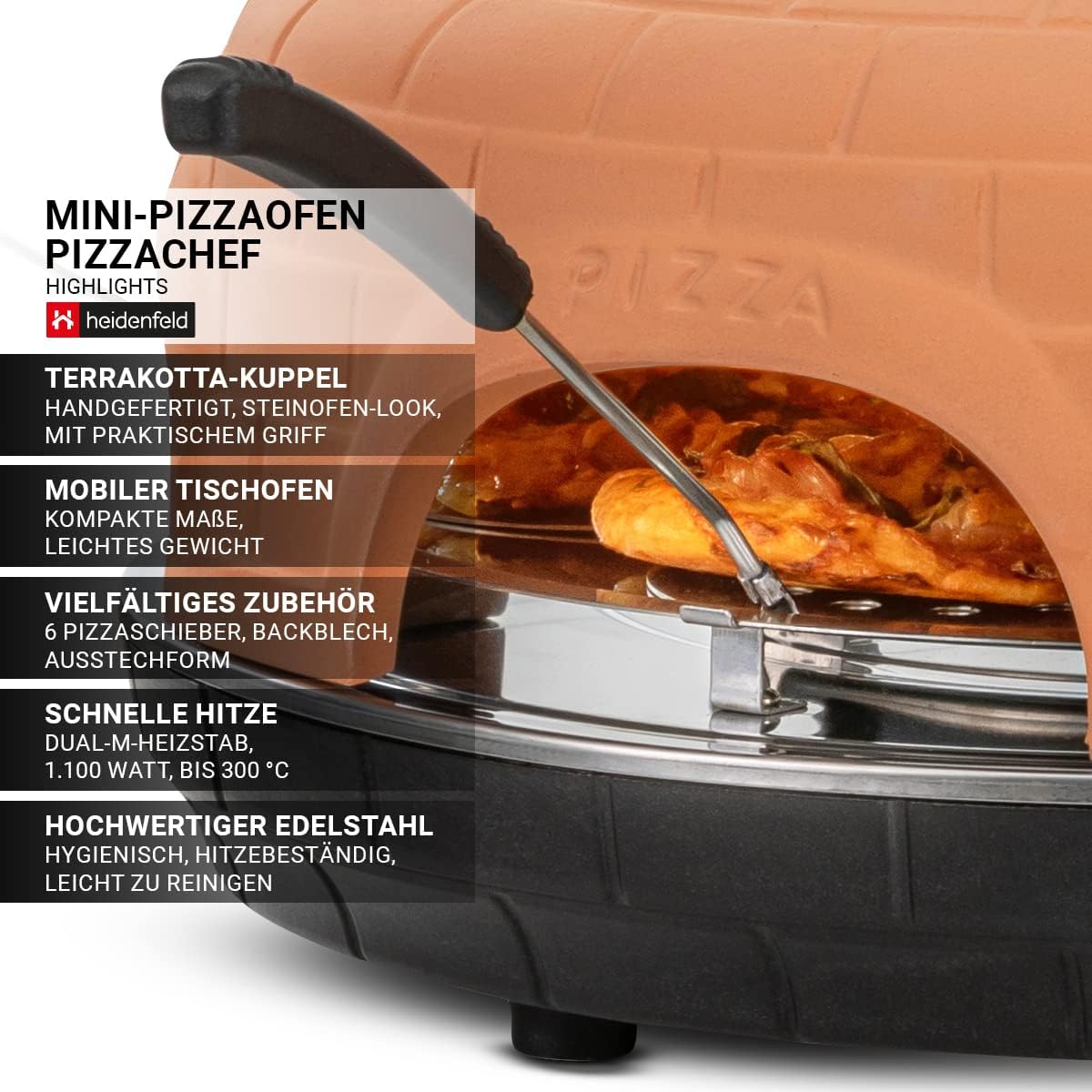 Pizzamaker, Terracotta