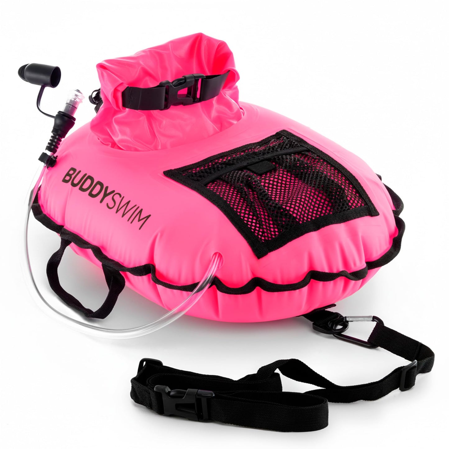 Open Water Schwimmboje mit wasserdichter Tasche, PRORosa