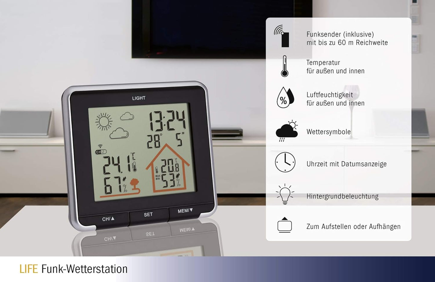 Life, Wetterstation