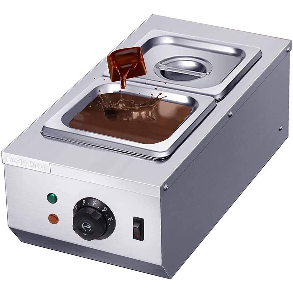 Schokoladenschmelzmaschine mit Doppelbehälter