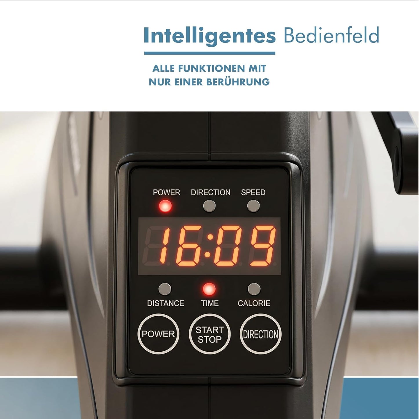 Elektrischer Pedaltrainer mit Fernbedienung, Motorisiert
