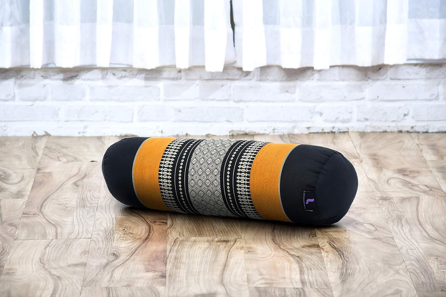 Yoga Bolster, Sf03 - Schwarz, Orange