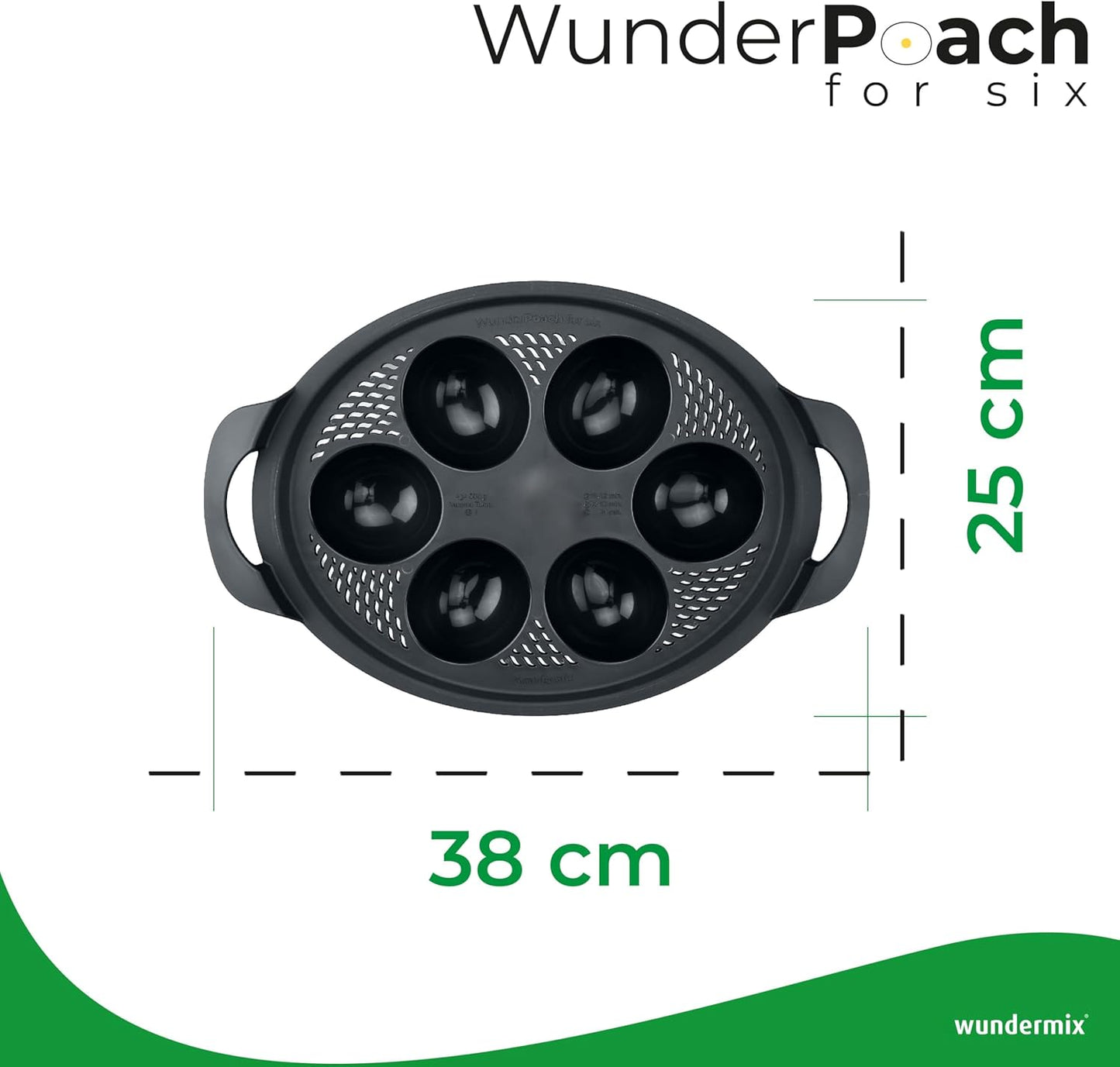 Pochiereinsatz für Thermomix für 6 Eier, 6 Eier Kompatibel mit Tm6, Tm5 & Tm31