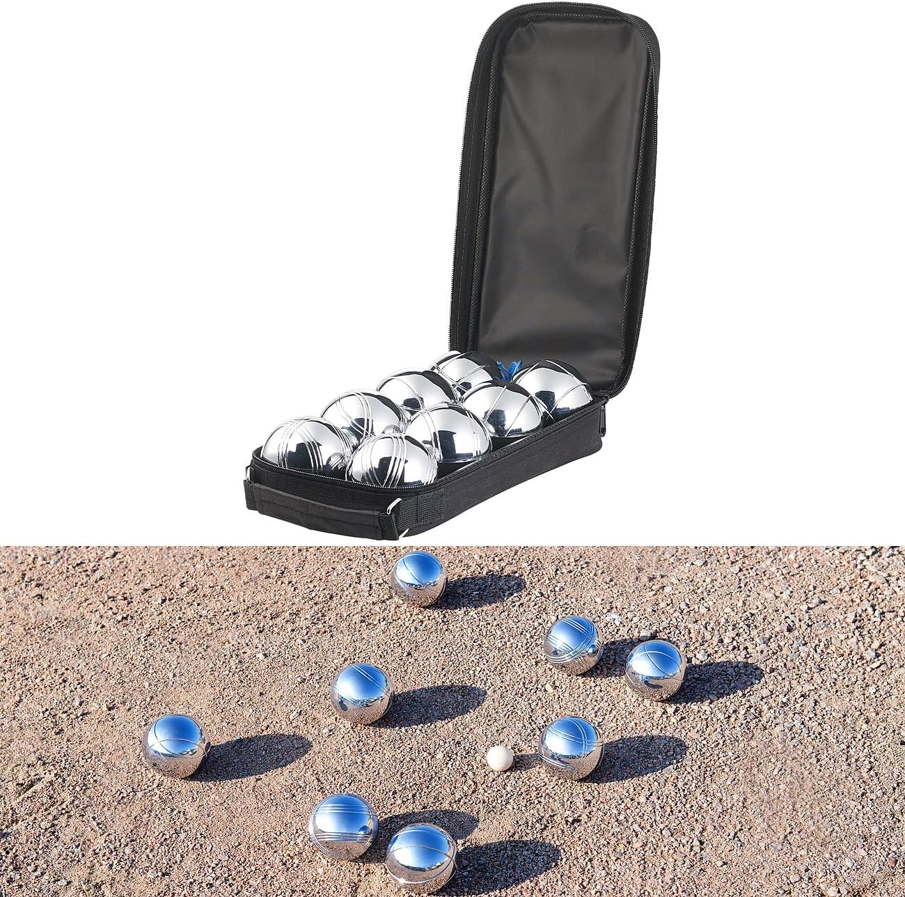 Boule- & Boccia-Kugeln Set