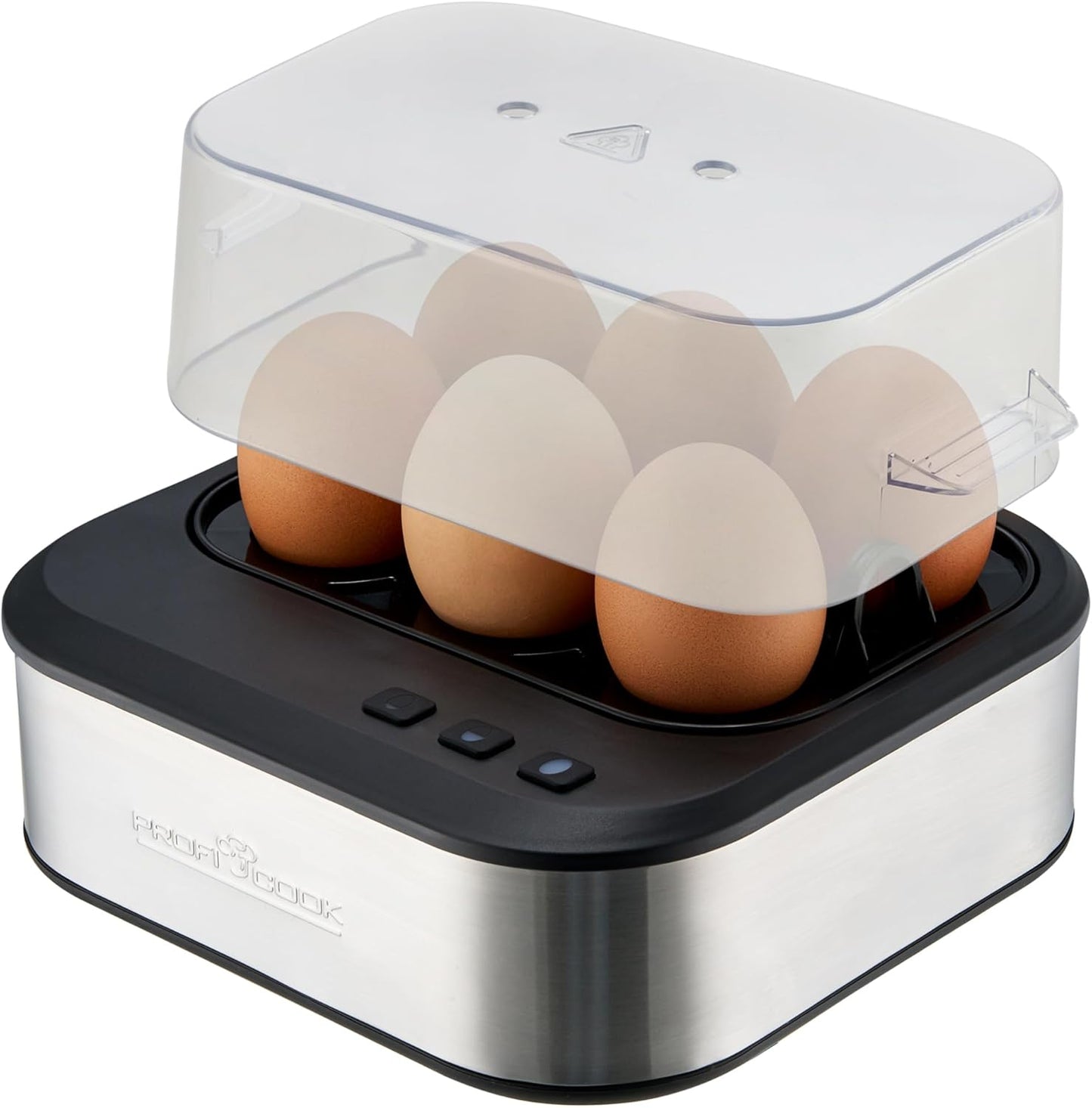 Eierkocher, 6 Eier Inox