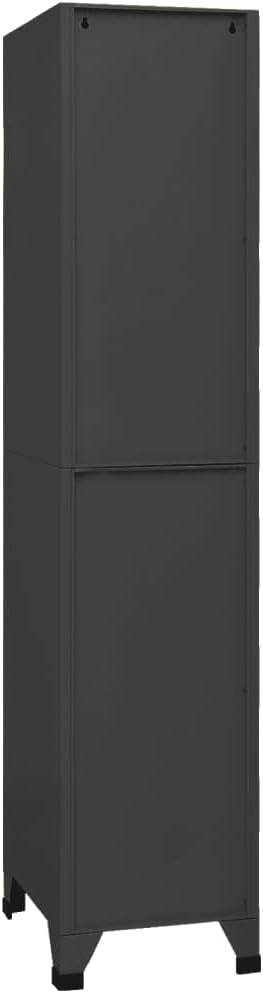 Schliessfachschrank, Anthrazit