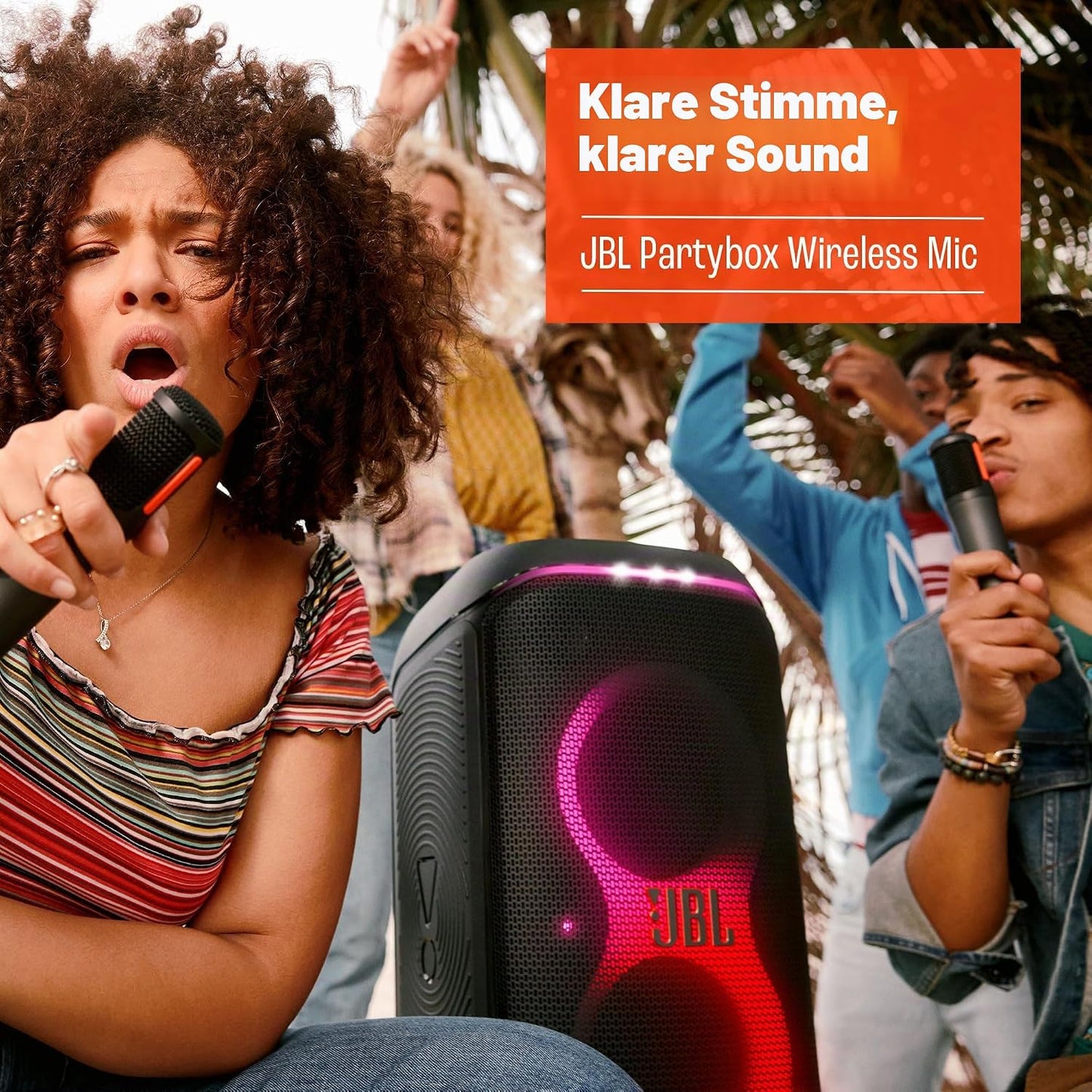 Kabelloses Digital-Mikrofon-Set für PartyBox, JBL PartyBox Wireless Mics JBL PartyBox Wireless Mics