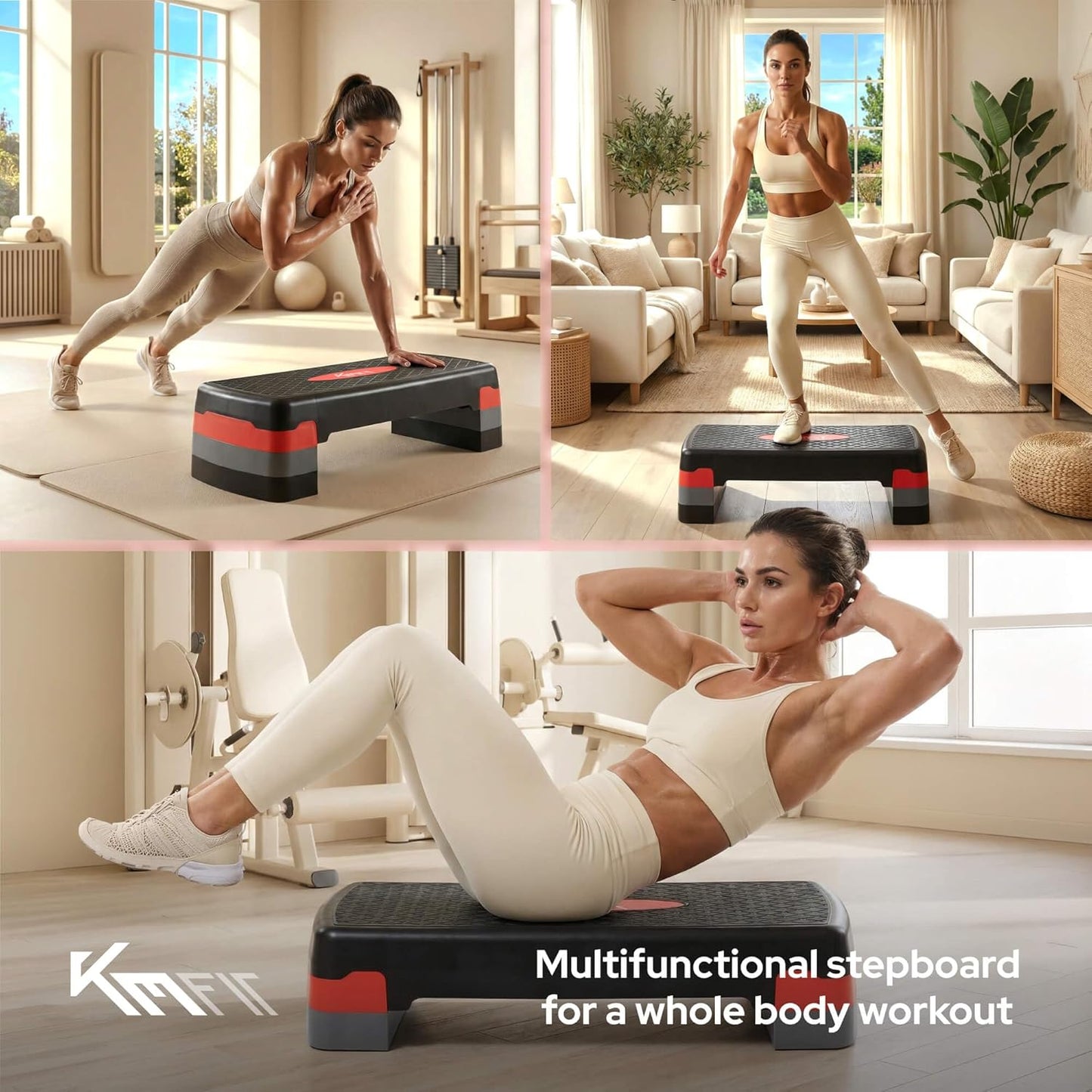 Fitness Stepper mit Höhenverstellung