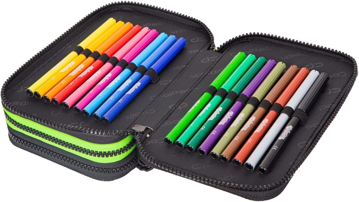 XXL Federtasche 3-Fach Schüleretui Game Night (44-teilig)