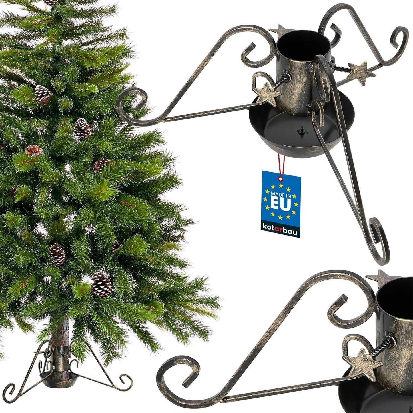 Weihnachtsbaumständer mit Wasserbehälter
