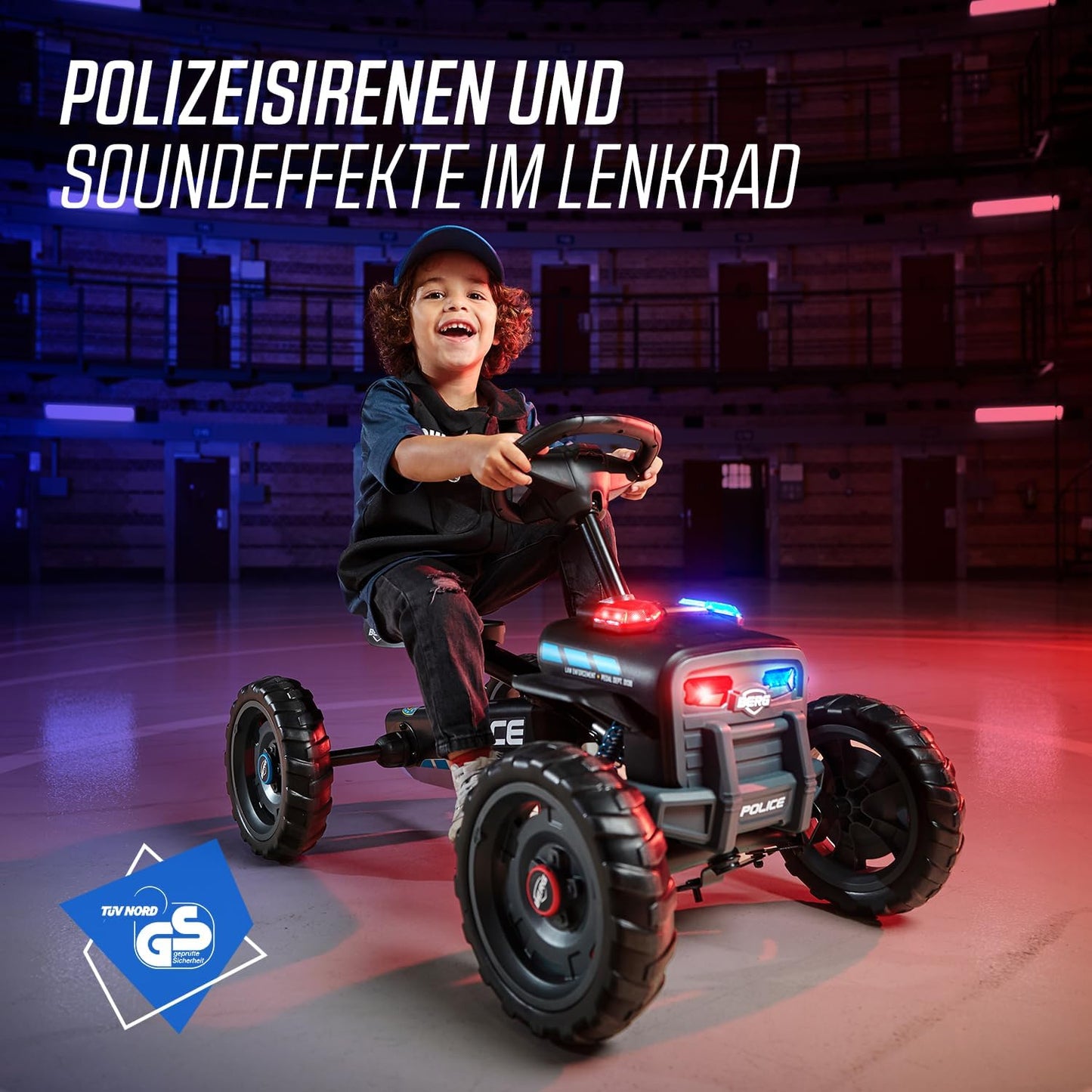 Pedal-Gokart Buzzy Police, Police