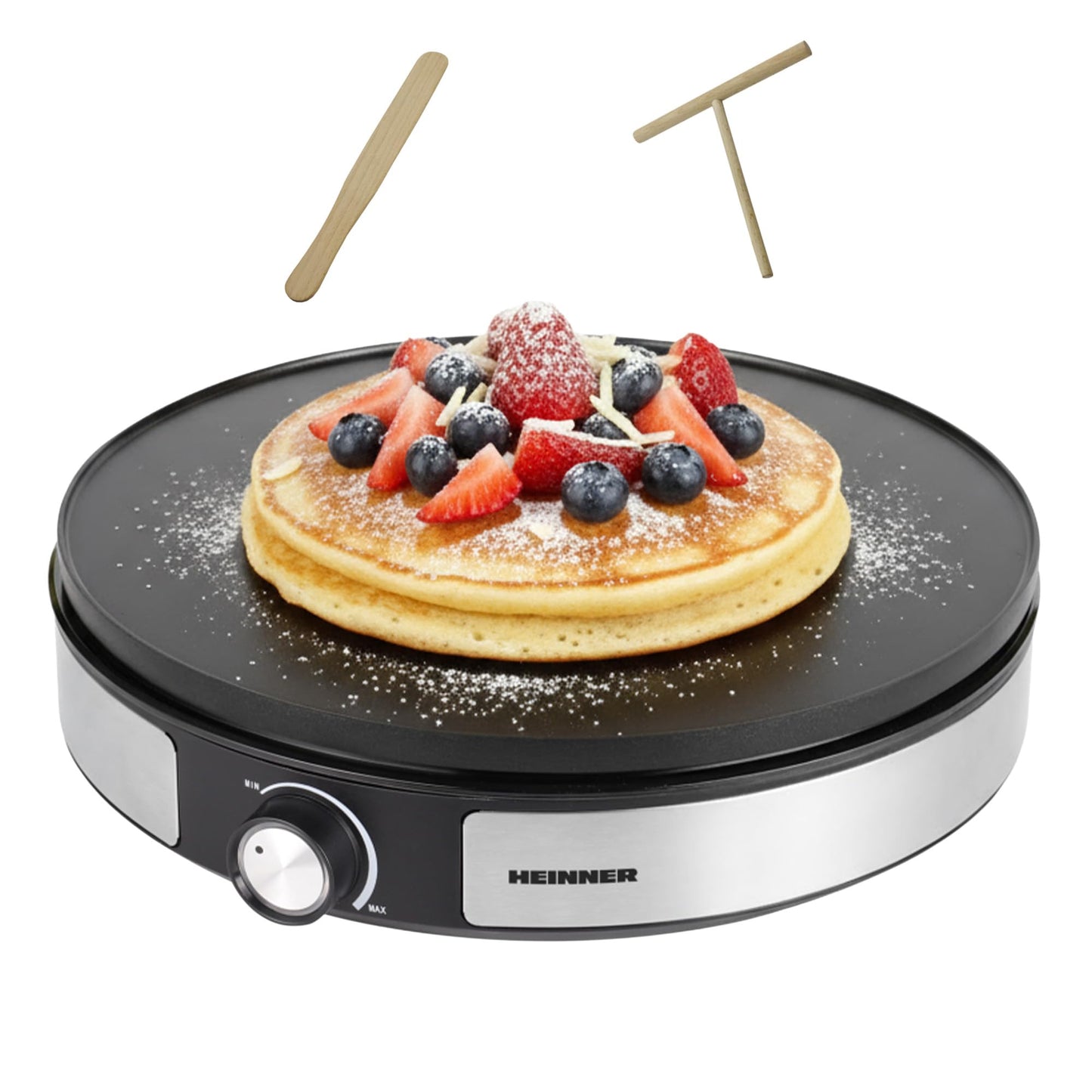 2-in-1 Crêpe-/Pfannkuchen-Maker