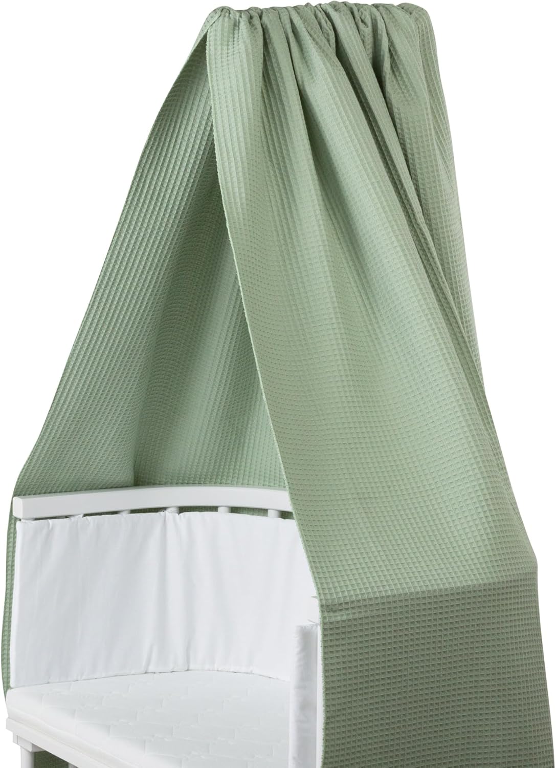 Himmel für Babybett-Mobilehalterung, bis 96 cm Länge, Jadegrün