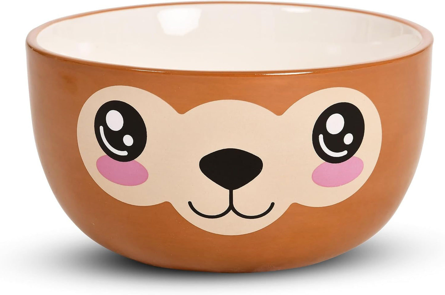 Alpaka Kawaii Ramen-Bowl mit Deckel, Alpaka
