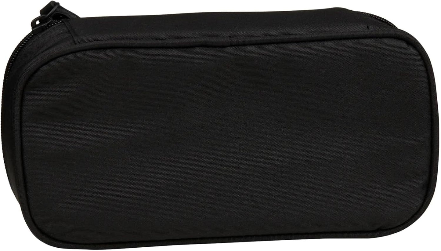 Schlamperbox mit Trenn- und Reissverschlussfach, Nordic Black - Schwarz