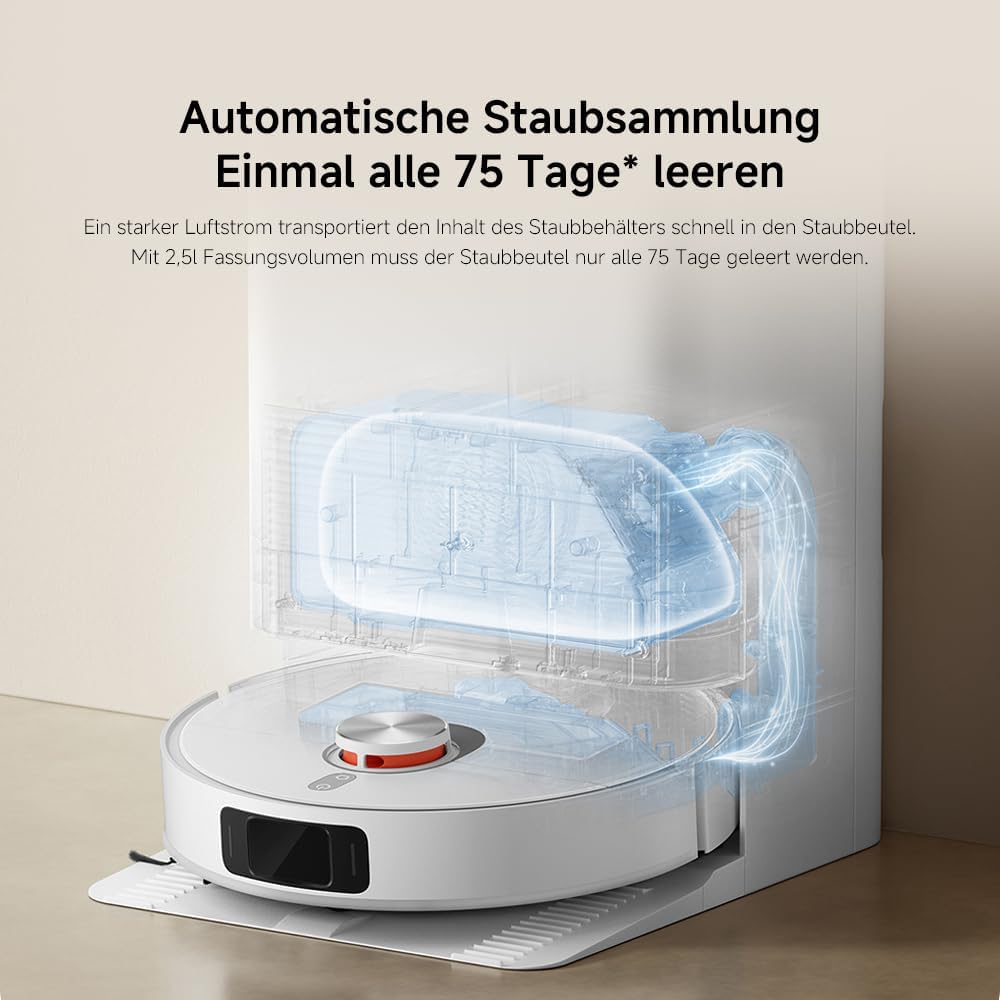 Robot Vacuum X20 Pro mit 7000 Pa Saugleistung, X20 Pro