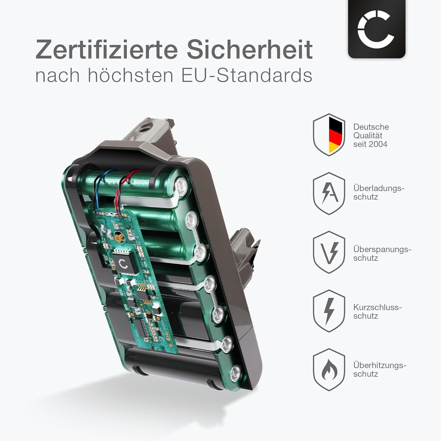 Ersatzakku für V10 Staubsauger, V10 - 3000mAh