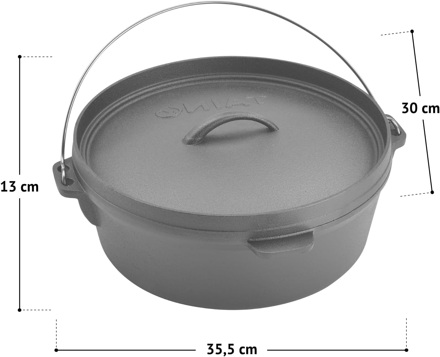94577 Dutch Oven Set, 6 Liter