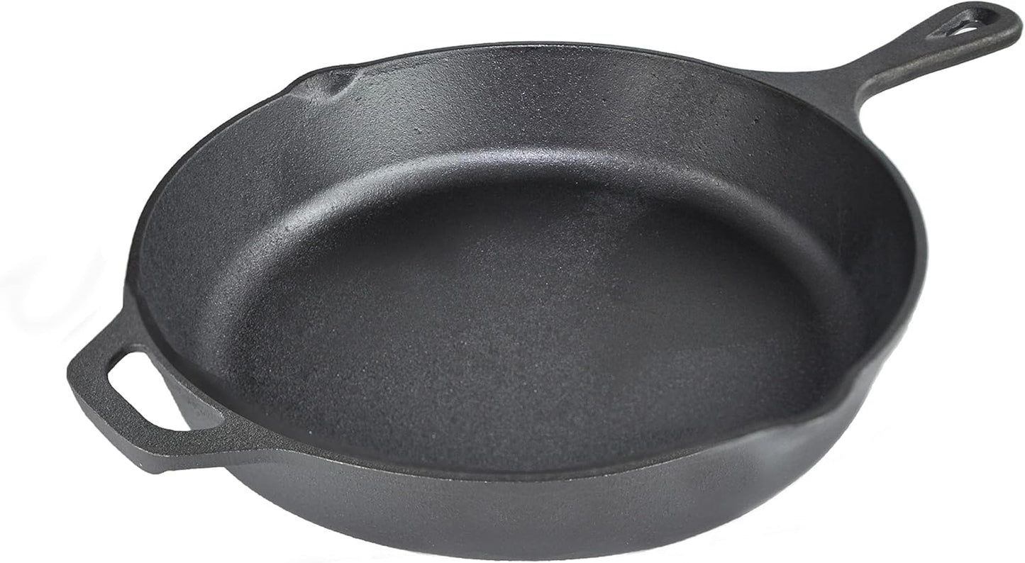 Runde Gusseisen-Bratpfanne, 26 Cm 1