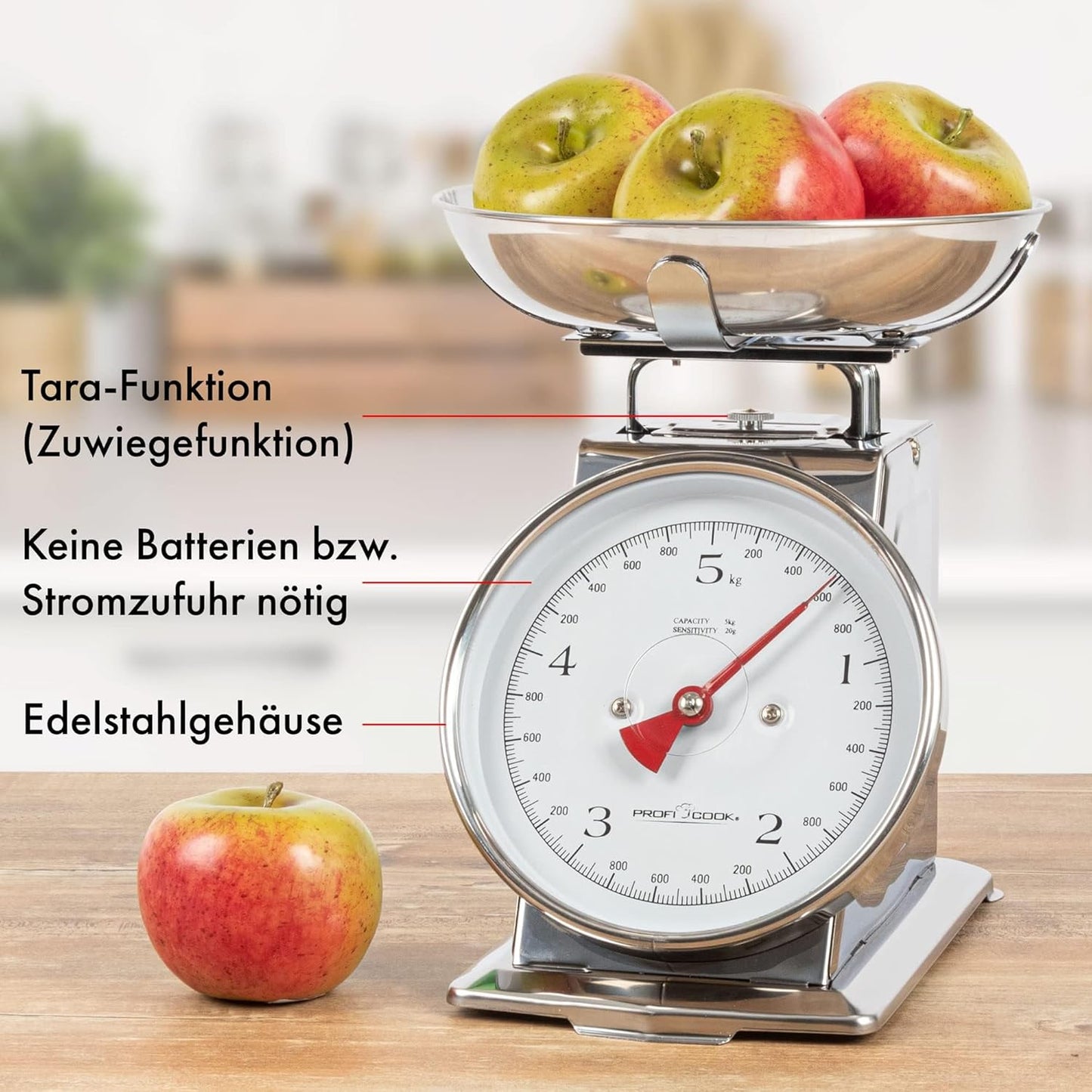 Küchenwaage PC-KW 1247