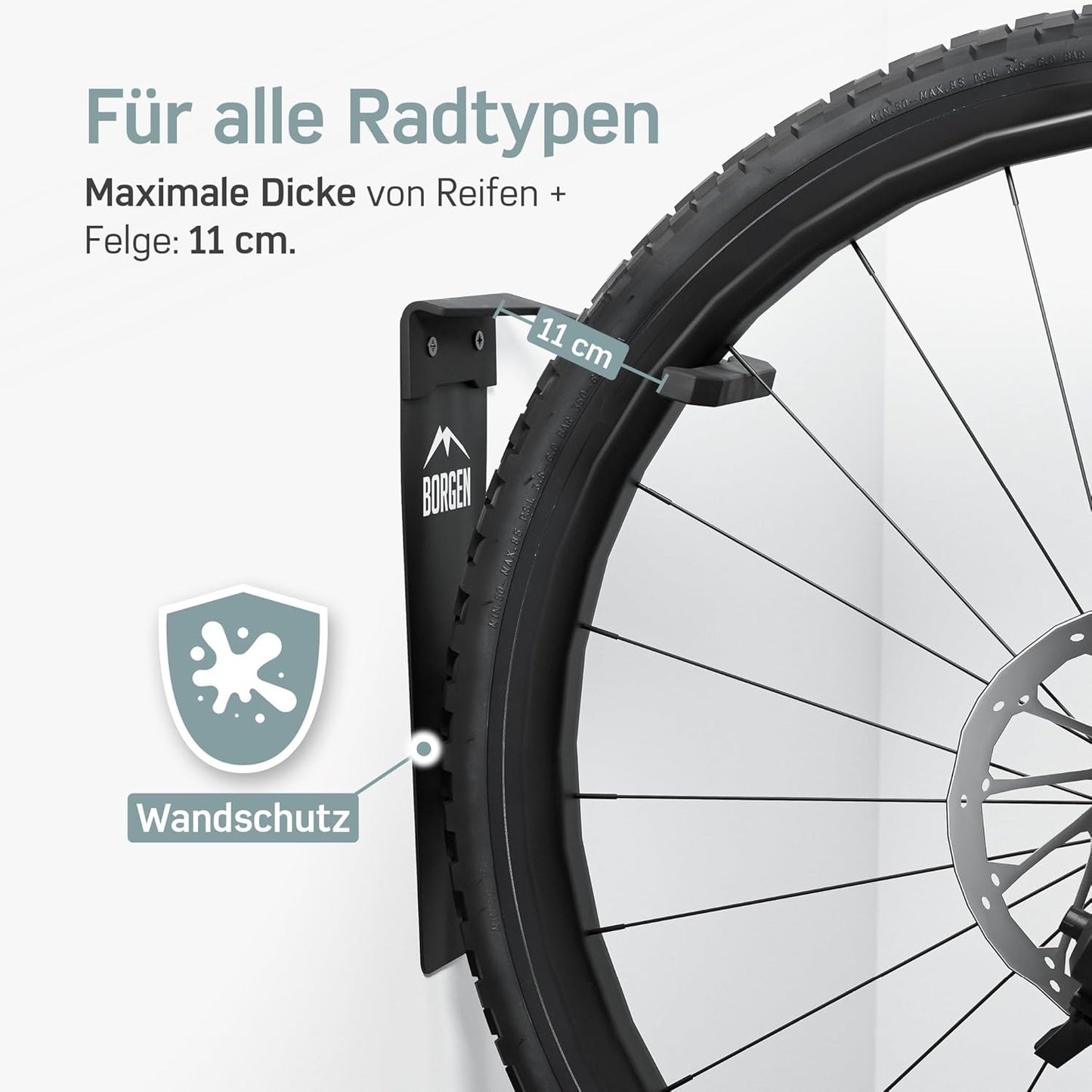 Wandhalterung, 3er-Set