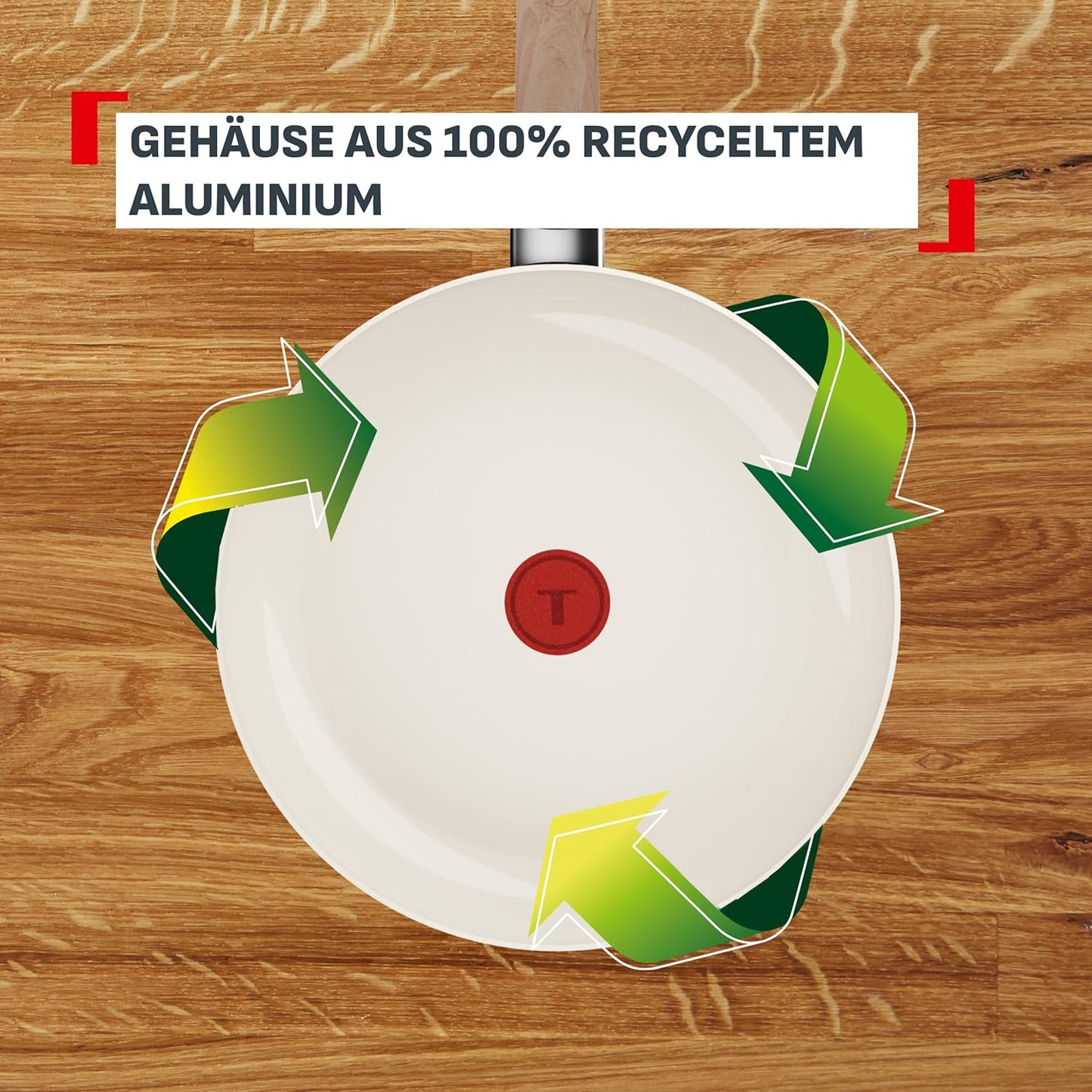 Pfannen-Set mit keramischer Antihaftbeschichtung, 3-tlg. Pfannen-Set 20,24,28 cm